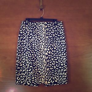 Leopard skirt